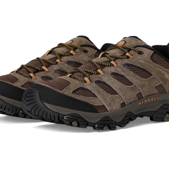 Men\'s Merrell  Moab 3 Brown and Black Athletic Hiking Shoes Size 11.5